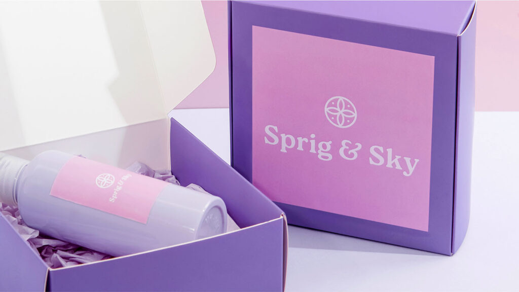 Krempelschachtel für Kosmetikpodukte