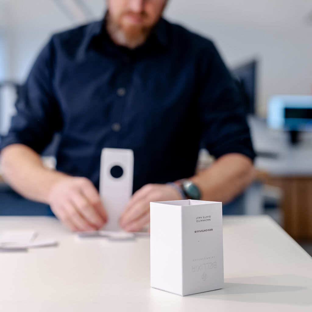 Konfektion von Verpackungen