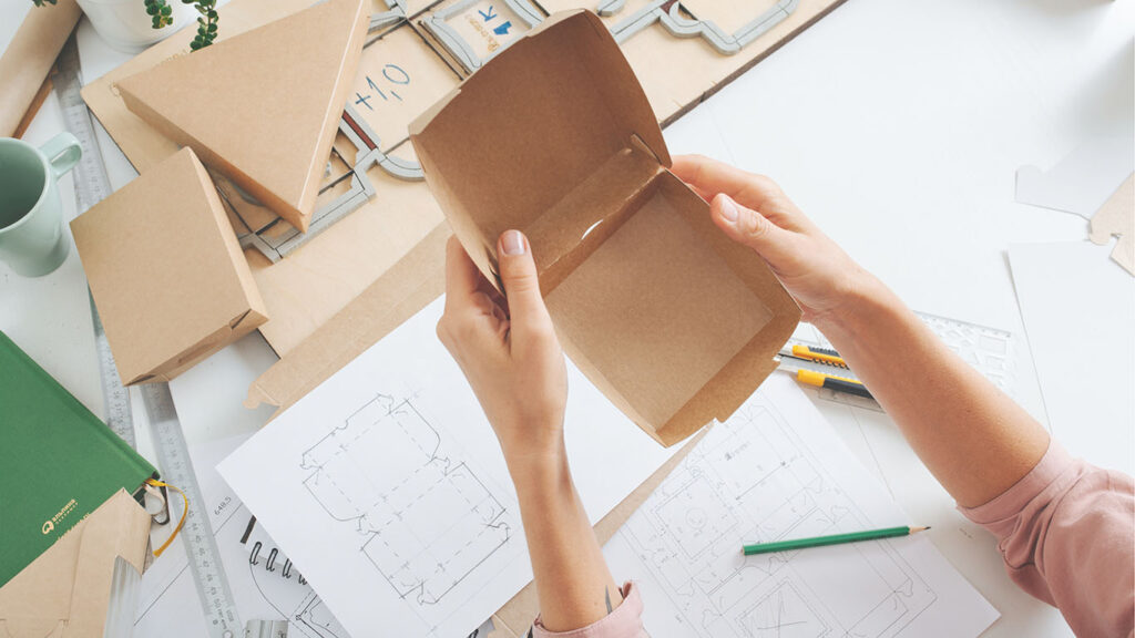 Entwicklung von Verpackungen mit Stanzkontur