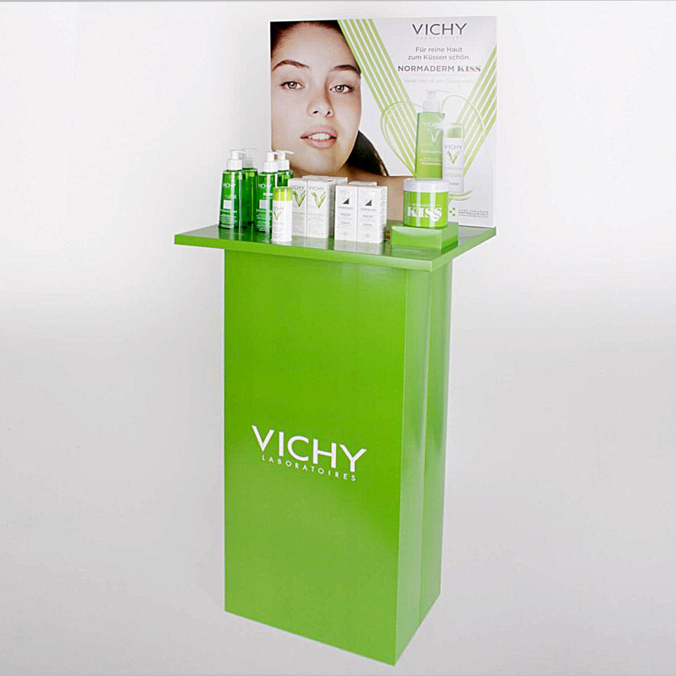 Bodendisplay Vichy