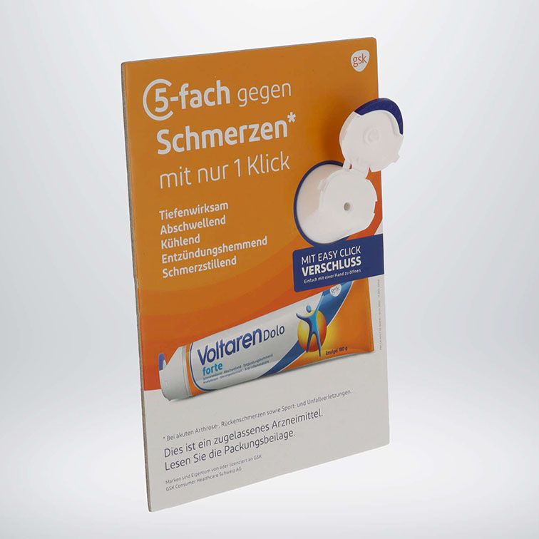 Thekenaufsteller Pharma