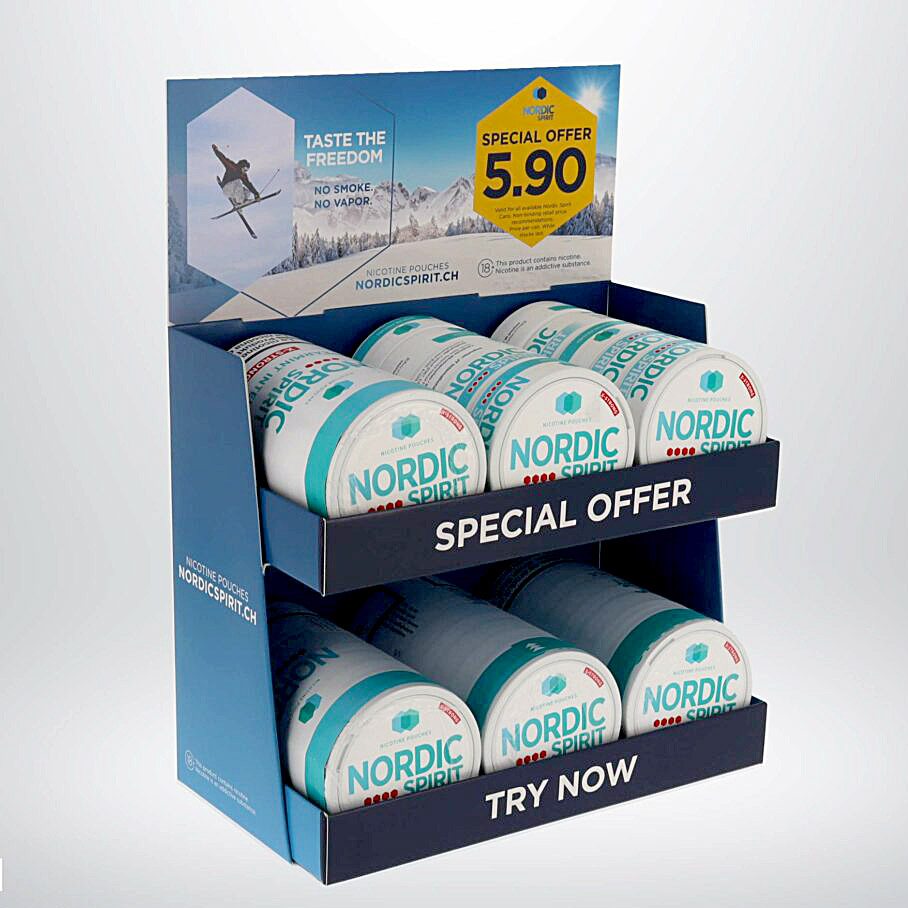 Thekendisplay Nordic Spirit quadrat