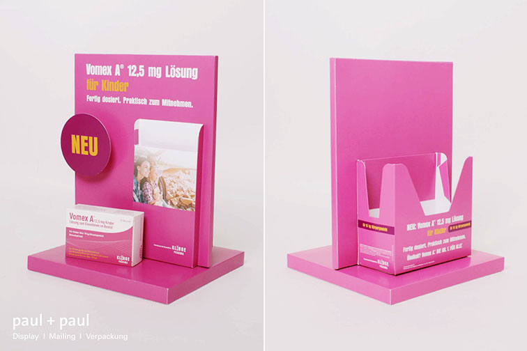 Display Thekendisplay Nahrungsergänzung