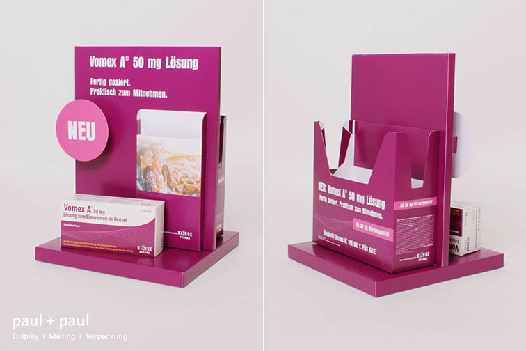 Display Thekendisplay Nahrungsergänzung