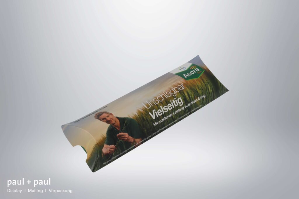 Kissenverpackung Pharmaindustrie